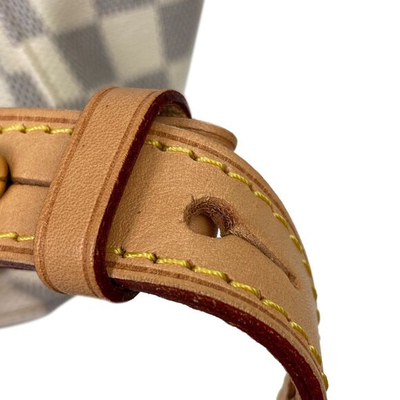 Louis Vuitton Sperone Backpack Daypack Rucksack Damier Azur White - Picture 7 of 14